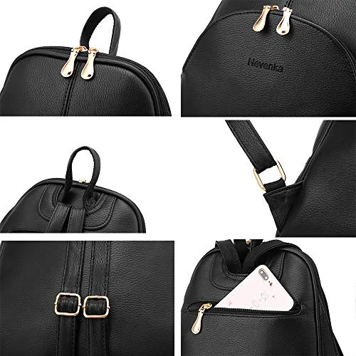 Nevenka Women's PU Leather Backpack