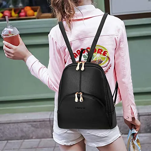 Nevenka Women's PU Leather Backpack