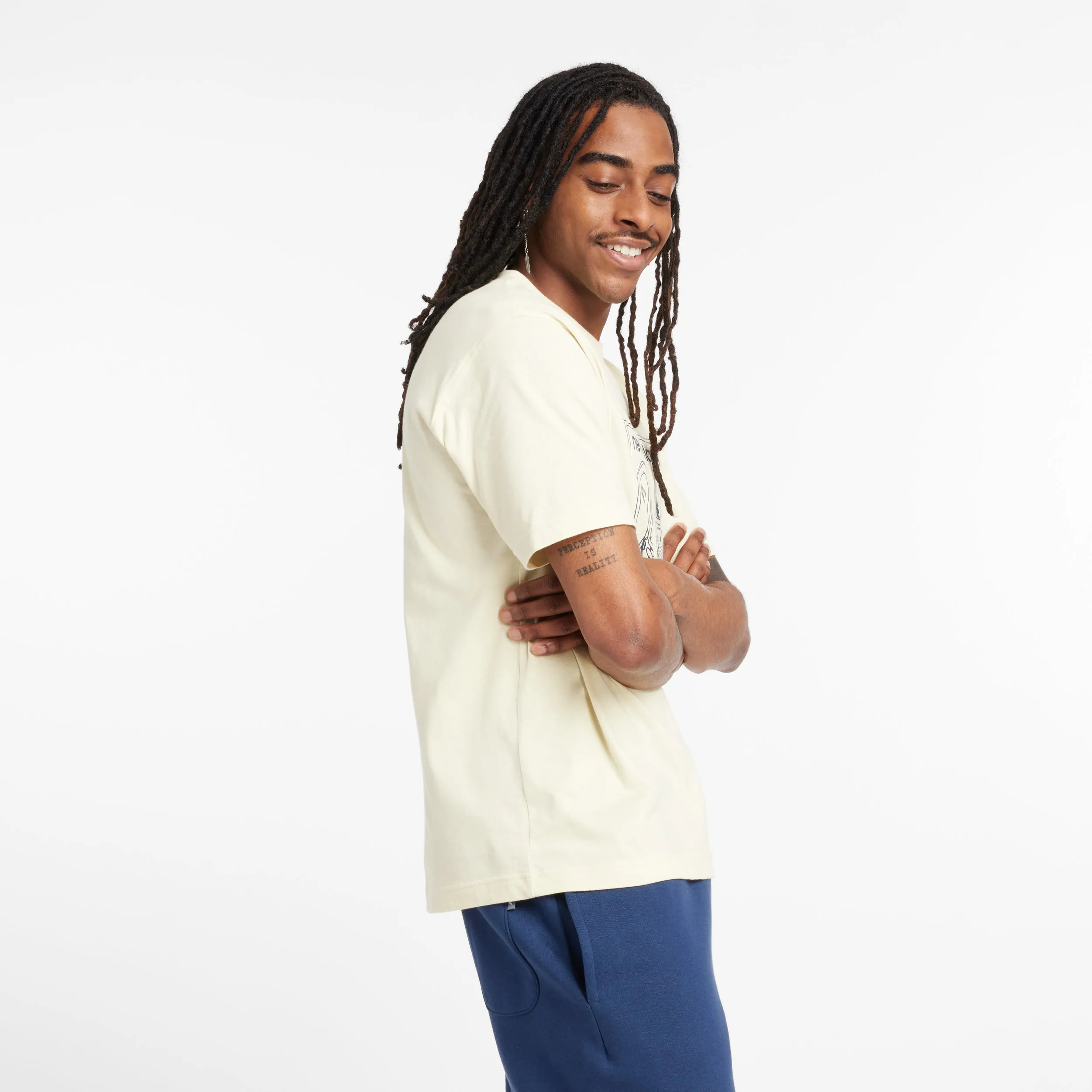 New Balance Relaxed 550 Mens Tee