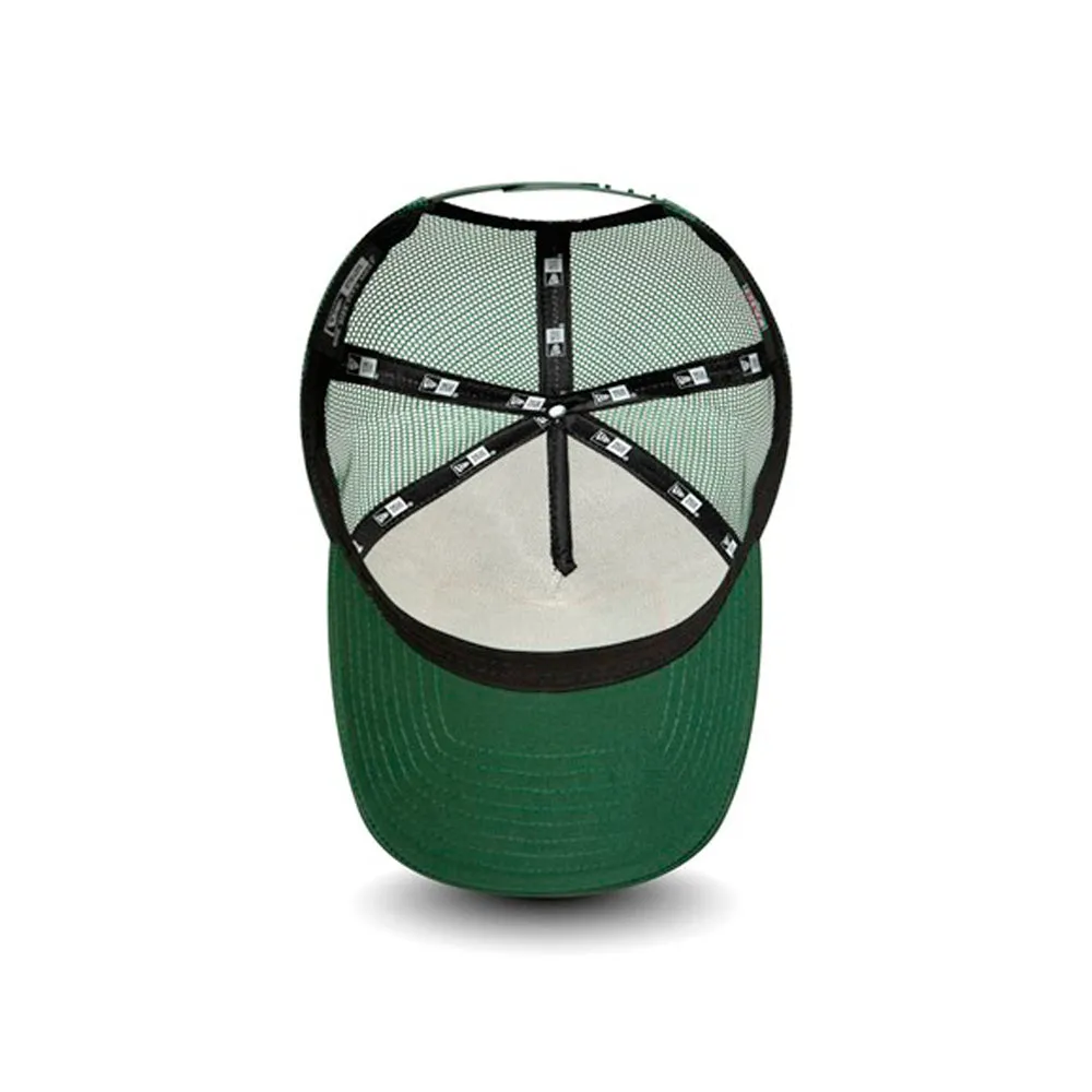 New Era - Green Bay Packers Graphic Patch A Frame - Trucker/Snapback - Green/White
