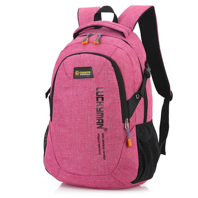 New Fashion Laptop Backpack Computer Bags high school student college students