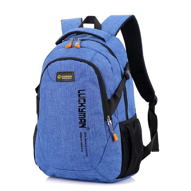 New Fashion Laptop Backpack Computer Bags high school student college students