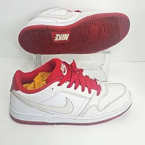 Nike Air Prestige III 3, Size 10, Red and White