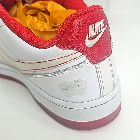 Nike Air Prestige III 3, Size 10, Red and White