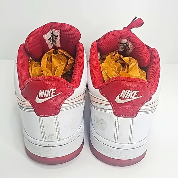 Nike Air Prestige III 3, Size 10, Red and White