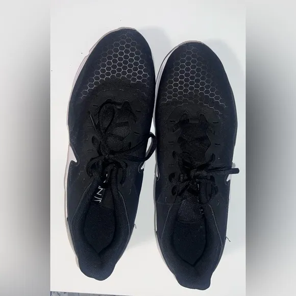 Nike- Black and white running shoe
