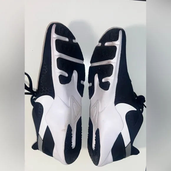 Nike- Black and white running shoe