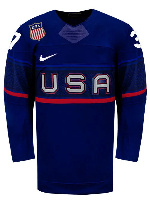 Nike USA Hockey Abbey Murphy Away 2022 Olympic Jersey