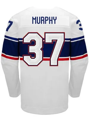 Nike USA Hockey Abbey Murphy Home 2022 Olympic Jersey