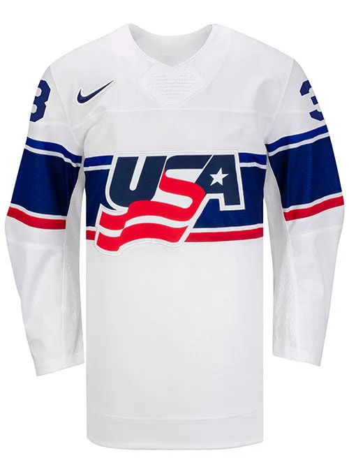 Nike USA Hockey Cayla Barnes Home Jersey