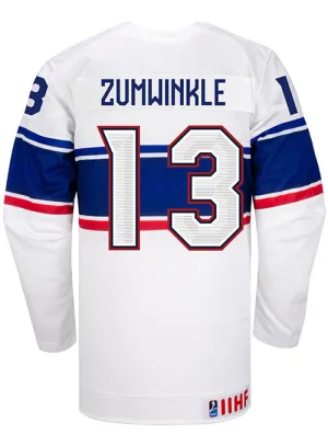 Nike USA Hockey Grace Zumwinkle Home Jersey