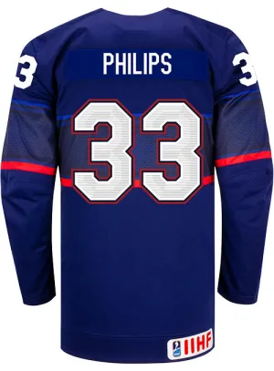 Nike USA Hockey Gwyneth Philips Away Jersey