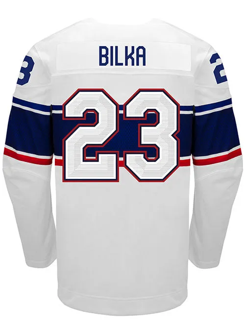 Nike USA Hockey Hannah Bilka Home 2022 Olympic Jersey