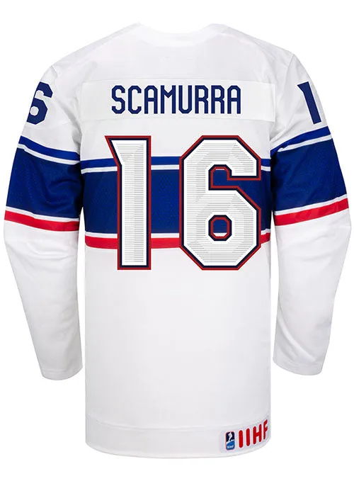 Nike USA Hockey Hayley Scamurra Home Jersey