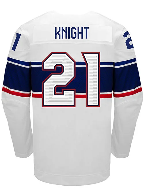 Nike USA Hockey Hilary Knight Home 2022 Olympic Jersey