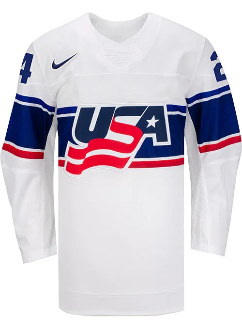Nike USA Hockey Joy Dunne Home Jersey