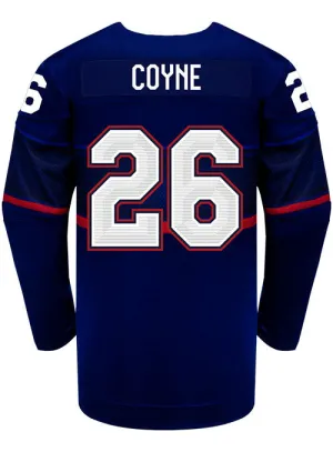 Nike USA Hockey Kendall Coyne Away 2022 Olympic Jersey