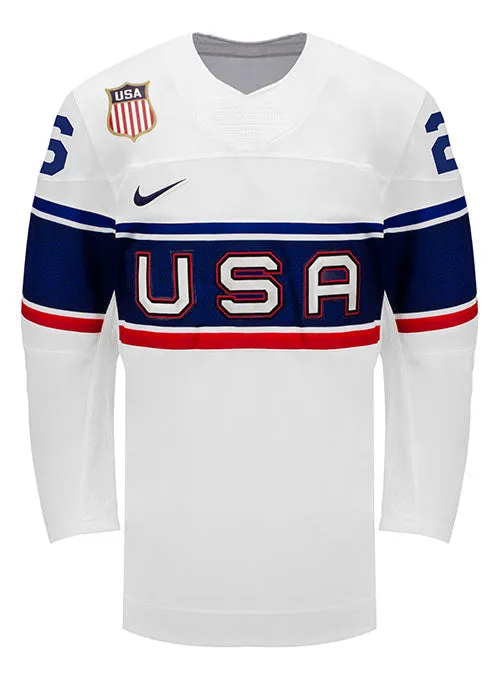 Nike USA Hockey Kendall Coyne Home 2022 Olympic Jersey