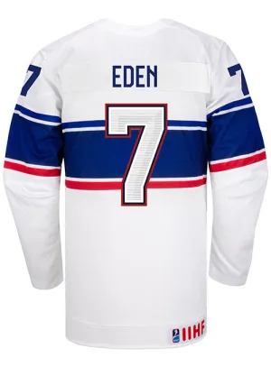 Nike USA Hockey Lacey Eden Home Jersey