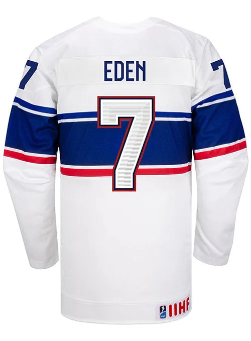 Nike USA Hockey Lacey Eden Home Jersey