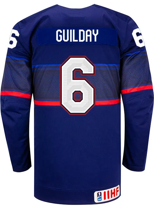 Nike USA Hockey Rory Guilday Away Jersey