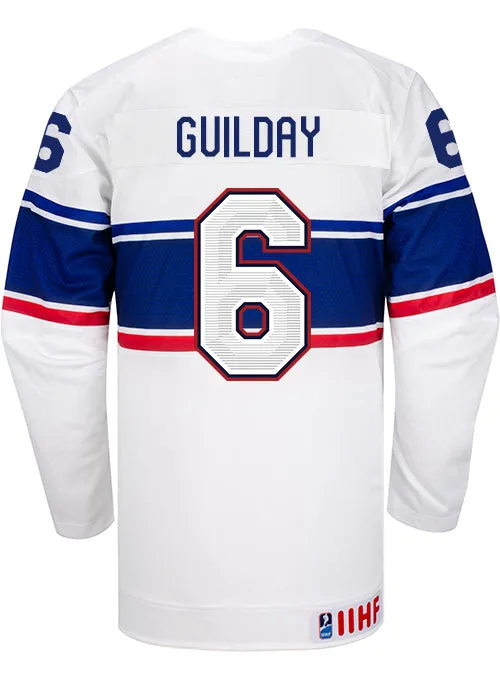 Nike USA Hockey Rory Guilday Home Jersey