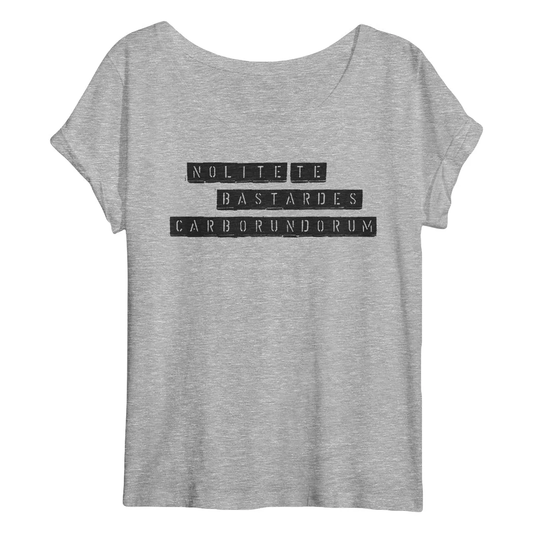NOLITE TE BASTARDES Flowy Women's T-Shirt
