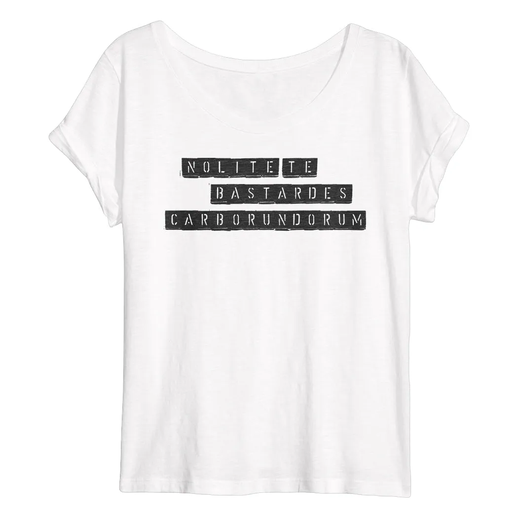 NOLITE TE BASTARDES Flowy Women's T-Shirt