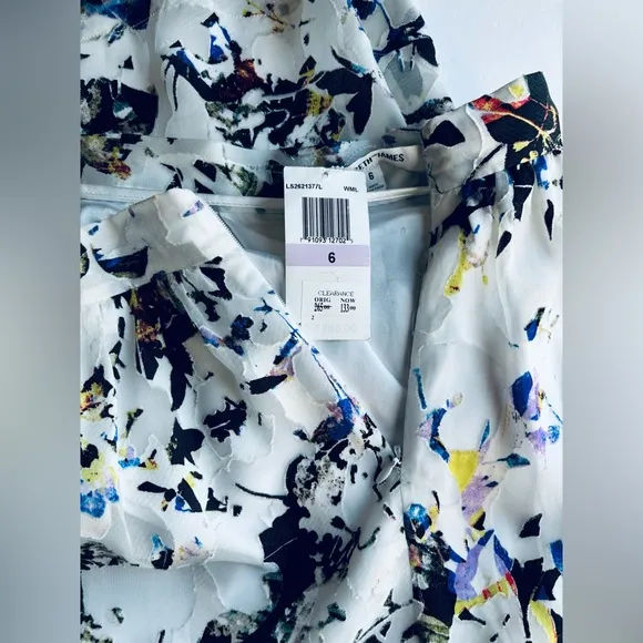 NWT Elizabeth and James Risley Skirt, floral, sz‎ 6