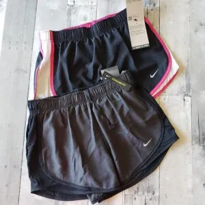 NWT - Nike (set of 2) Women's Tempo Running Brief-Lined Running Shorts - Size S