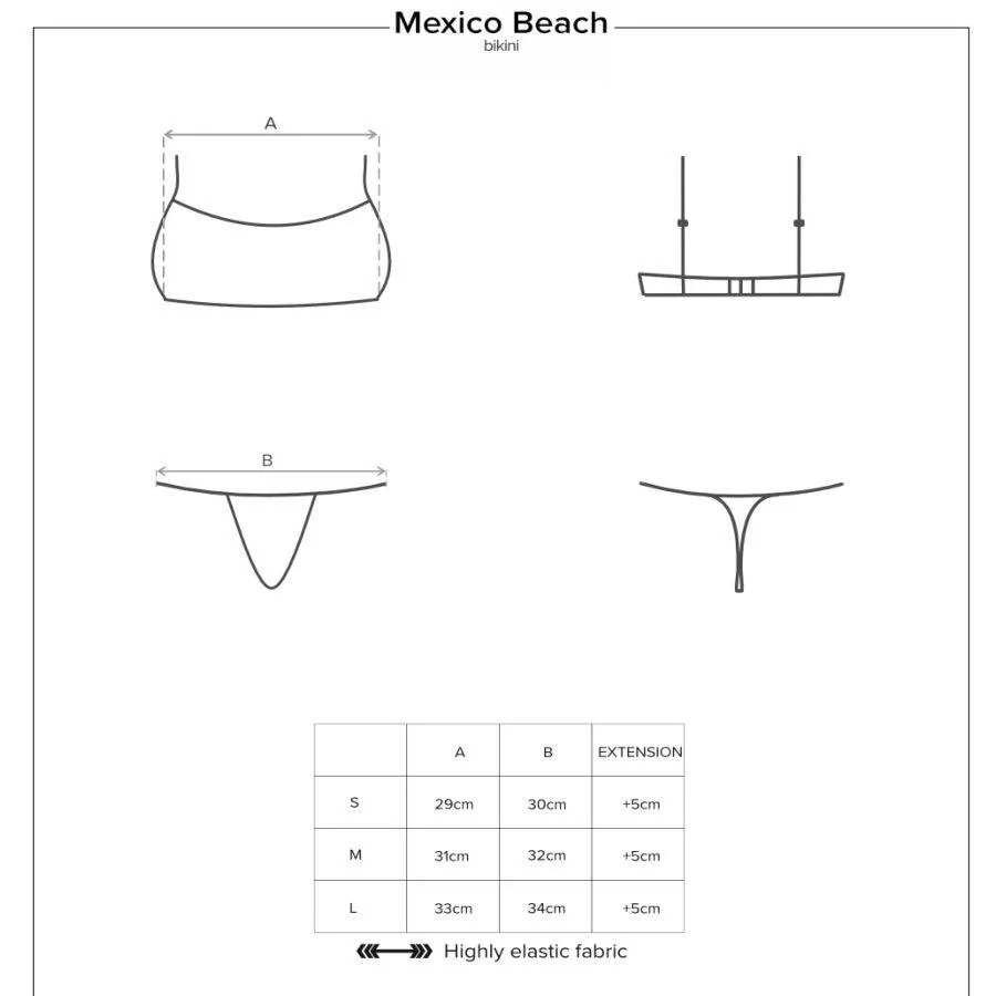 Obsessive - Mexico Beach Swimwear - Coral