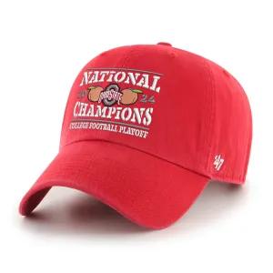 OHIO STATE BUCKEYES 2024 CFP NATIONAL CHAMPIONS '47 CLEAN UP