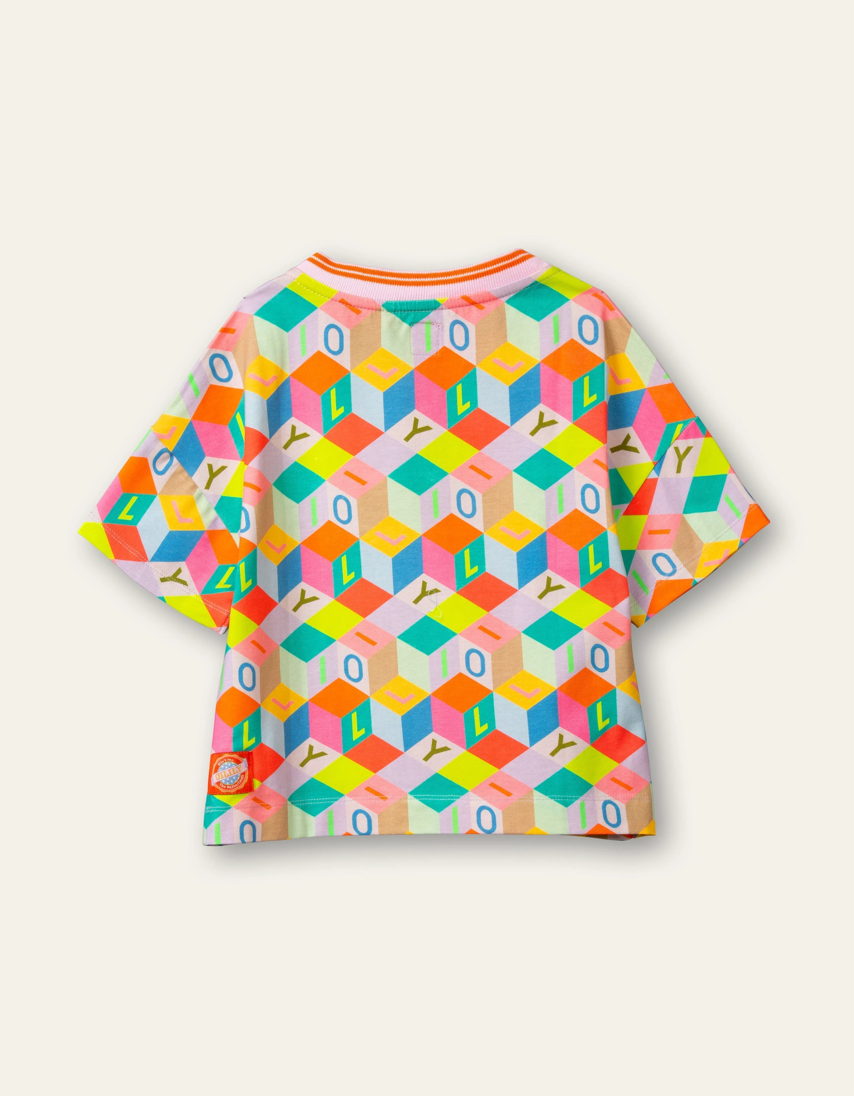 OILILY Tischa Girls Multicolour Blocks T-Shirt - CLEARANCE SALE