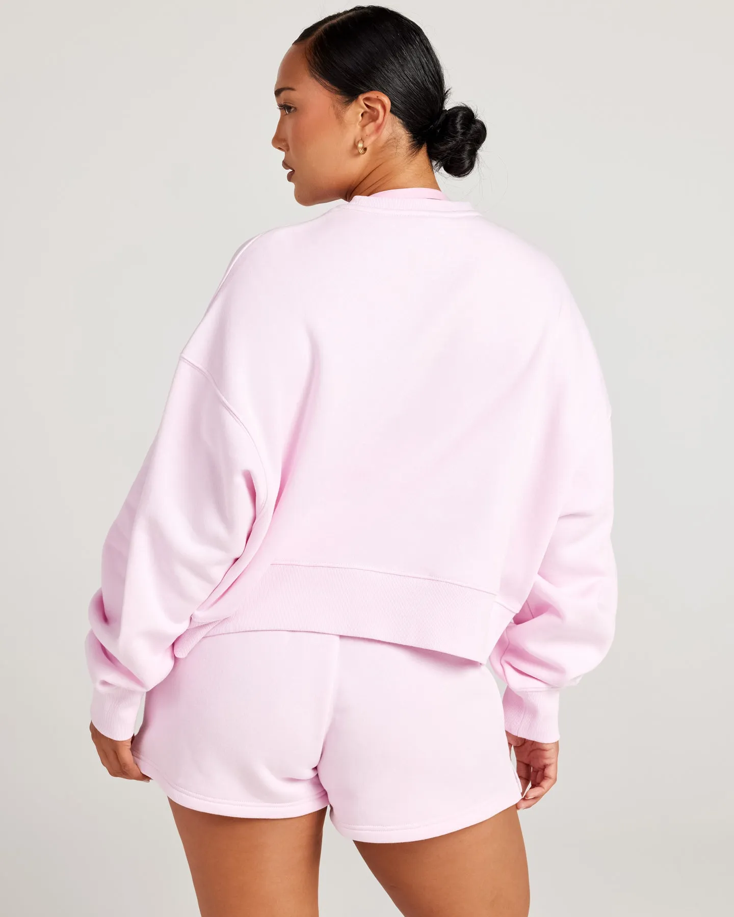 Omni Relaxed Crewneck - Pink