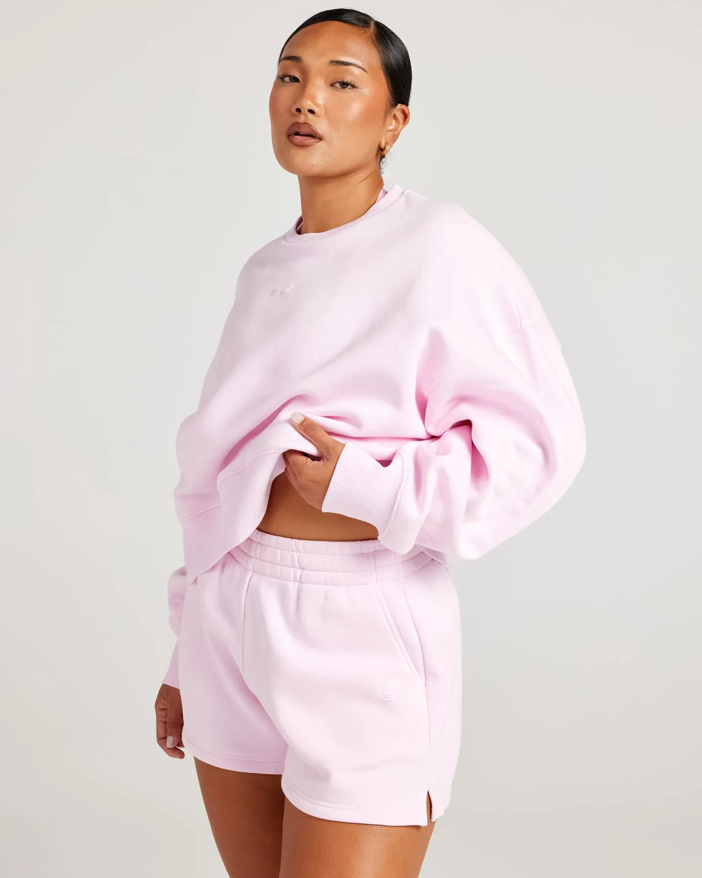 Omni Relaxed Crewneck - Pink