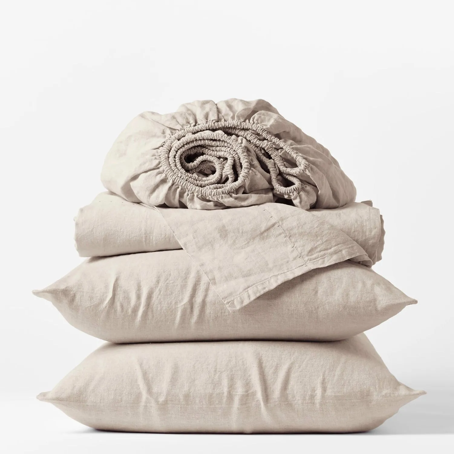 ORGANIC RELAXED LINEN SHEET SET