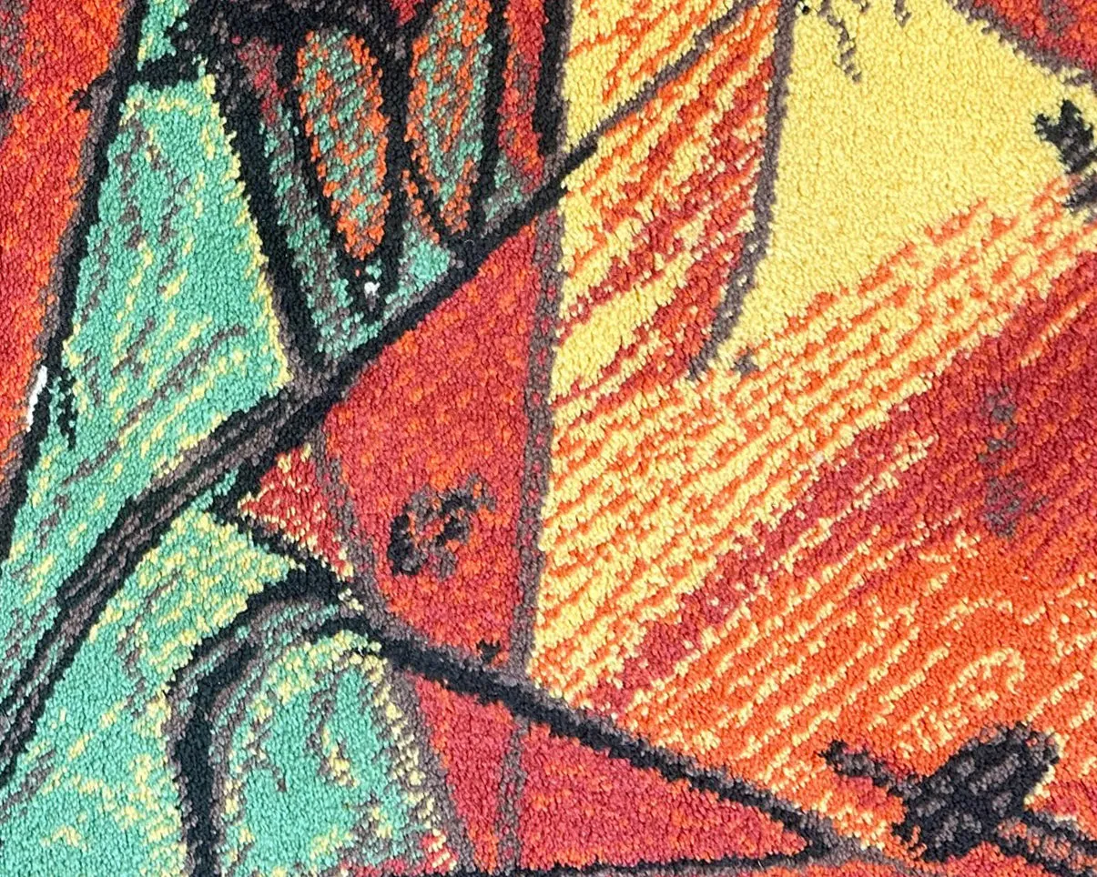 Pablo Picasso "Running of the Bulls" 1994 Ege Axminster Wool Rug