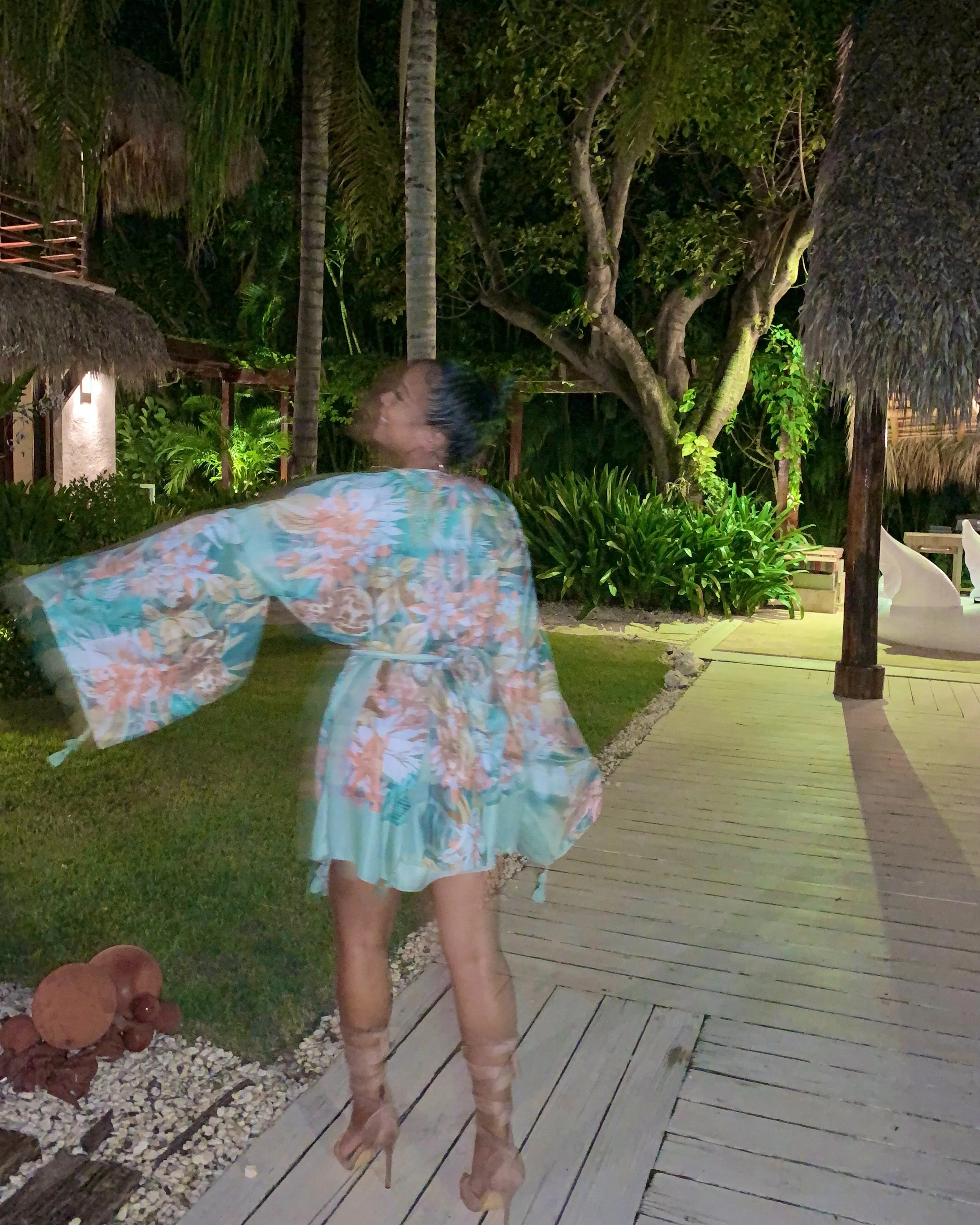 Paradise Kimono Dress