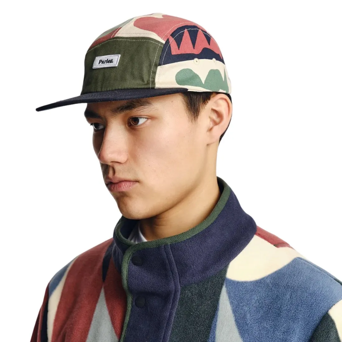 Parlez Auden 5 Panel Cap - Multi