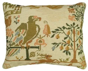 Partridge Sampler Decorative Pillow