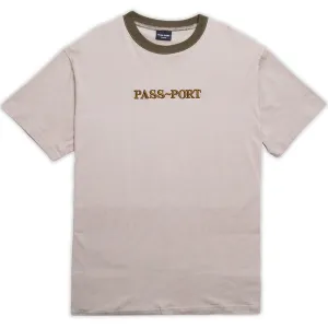 Pass~Port Official Contrast Organic Tee Khaki