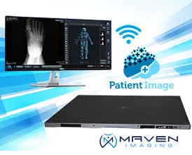PatientImage Handheld X-ray w/14x17 Wireless Flat Panel DR System