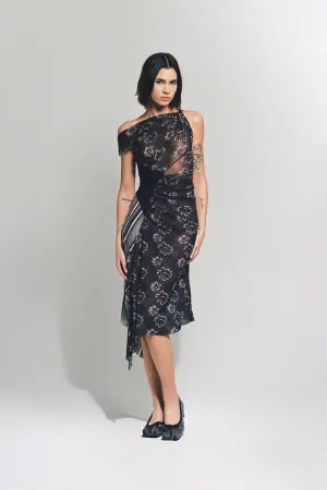 PAULA CANOVAS DEL VAS | DIAMOND MESH DRESS