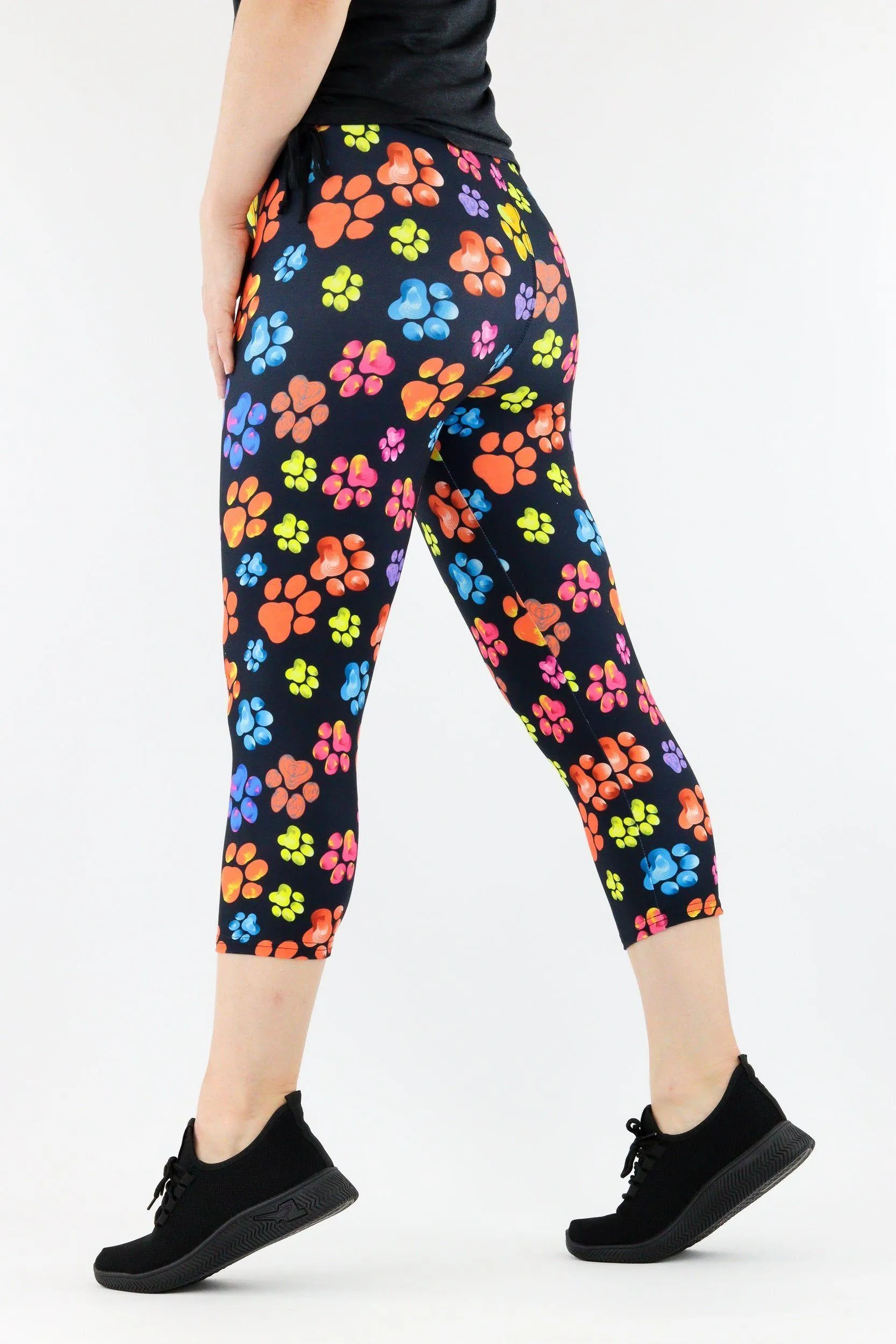 Paw Pigment - Casual Capri Leggings