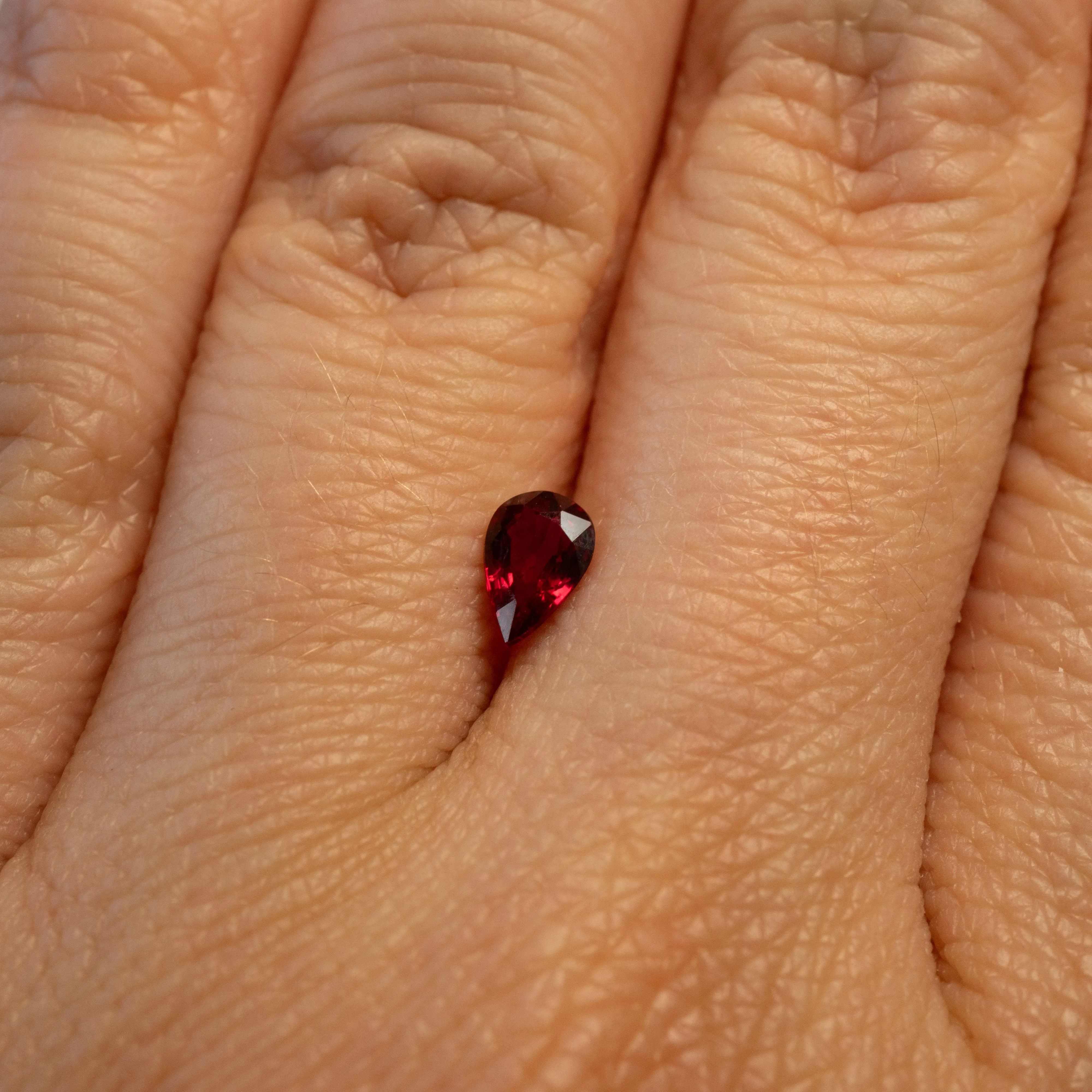 Pear Shape Ruby | 0.59ct