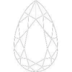 Pear SUPERNOVA Loose Moissanite Stone
