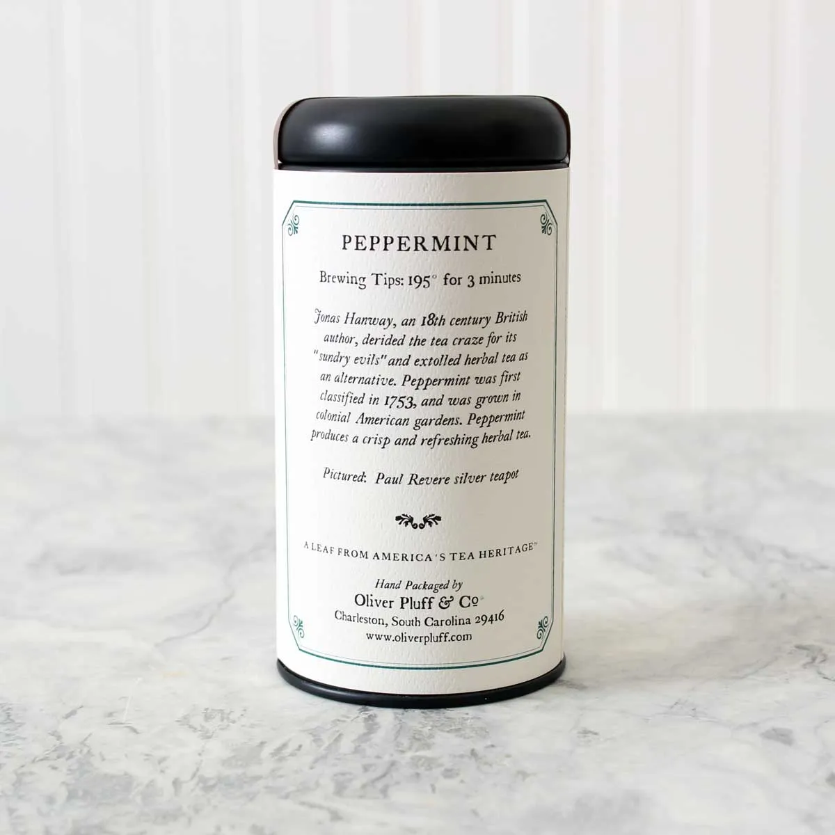 Peppermint Tea - Loose in Signature Tea Tin