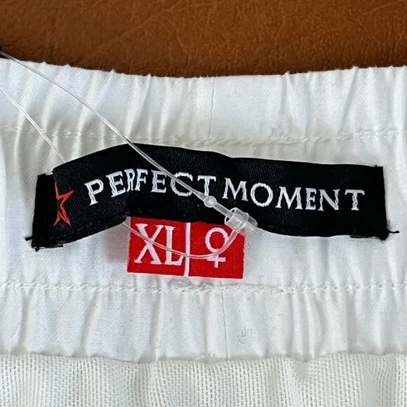 Perfect Moment Rainbow Shell Short NWT XL Liner White Red Blue Tennis Pickleball