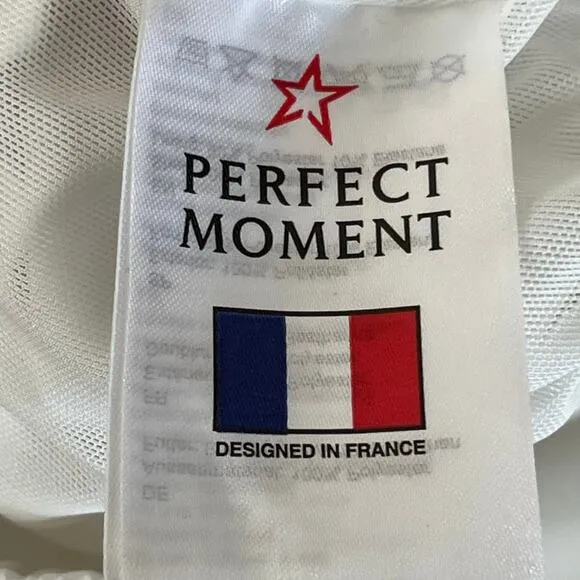 Perfect Moment Rainbow Shell Short NWT XL Liner White Red Blue Tennis Pickleball