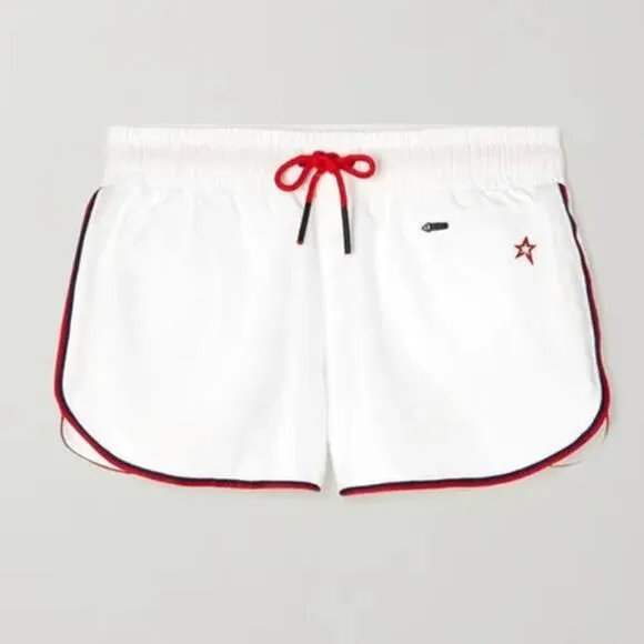 Perfect Moment Rainbow Shell Short NWT XL Liner White Red Blue Tennis Pickleball